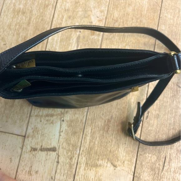 Cellini Leather Crossbody Bag Black - Picture 6 of 8